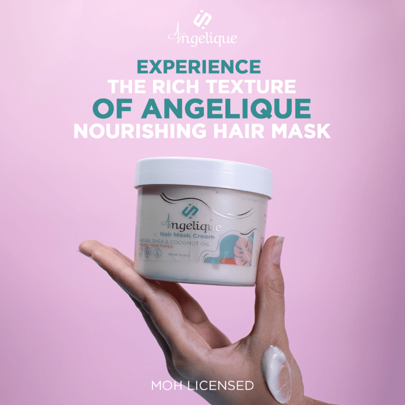 Angelique Natural Hair Mask Cream - Image 2